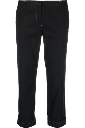 Prada Tief sitzende Cropped-Hose