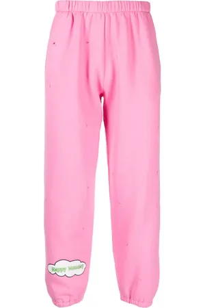 Natasha Zinko Jogginghose mit "Happy Monday"-Print