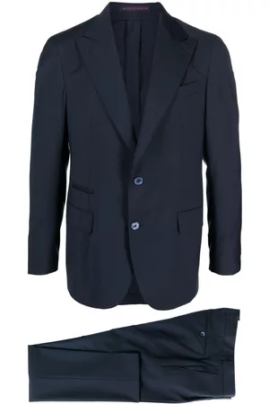 Bagnoli Herren Anzüge - Anzug mit steigendem Revers
