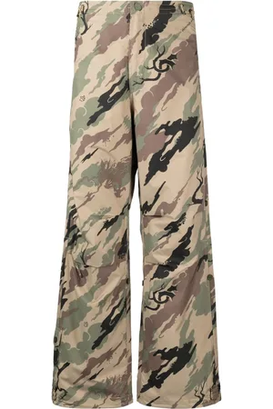 Maharishi Hose mit Bonsai Forest-Print