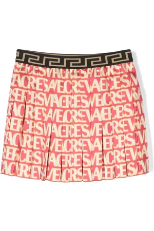 VERSACE Mädchen Faltenröcke - Minirock mit Falten