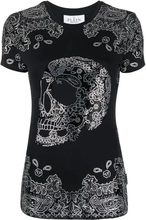 Philipp Plein T-Shirt mit Strass