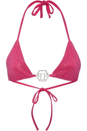 Philipp Plein Bikini mit Schmucksteinen