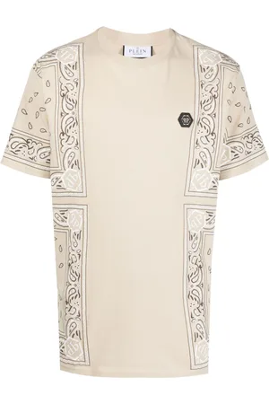 Philipp Plein T-Shirt mit Bandana-Print