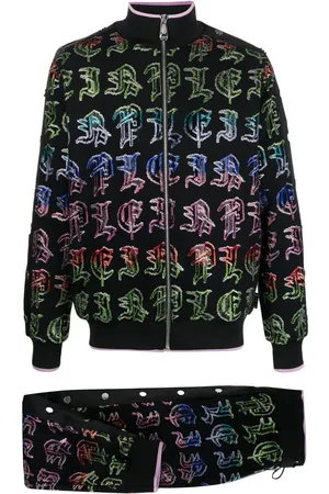 Philipp Plein Jogginganzug mit Logo-Print