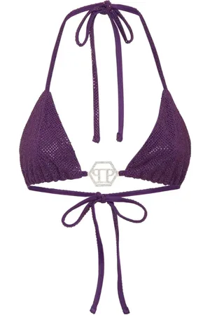 Philipp Plein Bikini mit Schmucksteinen