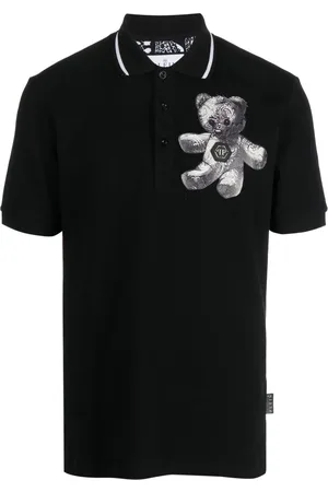 Philipp Plein Poloshirt mit Teddy