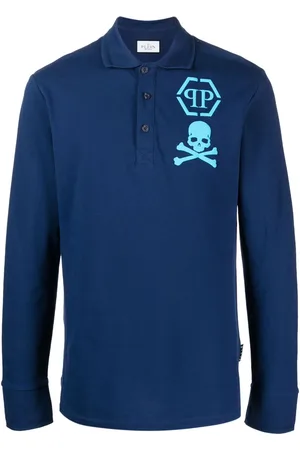 Philipp Plein Poloshirt mit Logo-Print