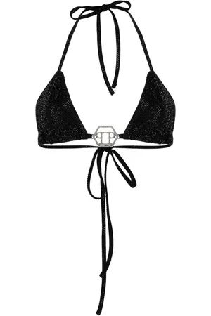 Philipp Plein Bikinioberteil mit Logo