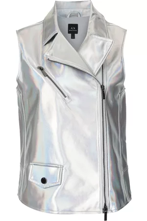 Armani Exchange Damen Westen - Top mit holografischer Wirkung