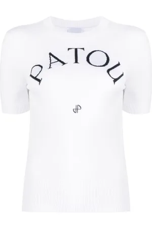 Patou Strickoberteil aus Logo-Jacquard
