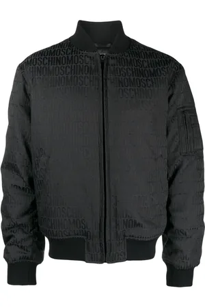Moschino Bomberjacke mit Logo-Print