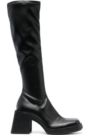 Justine Clenquet Eckige Stiefel 80mm