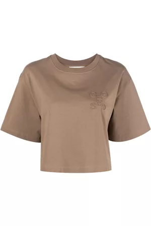 Closed Damen Shirts - Cropped-T-Shirt mit Logo