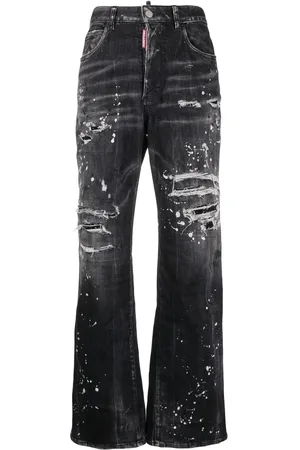 Dsquared2 Bootcut-Jeans im Distressed-Look