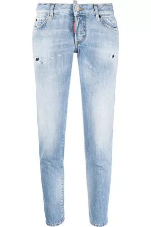Dsquared2 Damen Slim Jeans - Low-rise slim-cut jeans