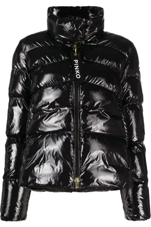 Pinko Gefütterte Jacke mit Stehkragen