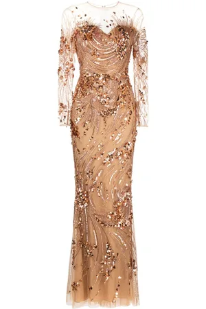 Zuhair Murad Maxikleid mit Pailletten