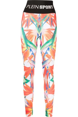 Philipp Plein Leggings mit Blumen-Print