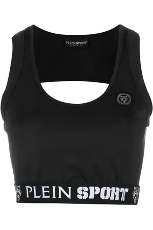 Philipp Plein Tanktop mit Logo-Schild