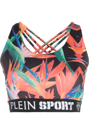 Philipp Plein BH mit botanischem Print