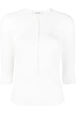 Dorothee Schumacher Geripptes Henley-T-Shirt