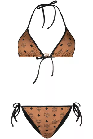 MCM Damen Bikinis - Bikini mit Monogramm-Print