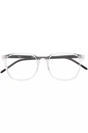 Ray-Ban Sonnenbrillen - Transparente Brille mit eckigem Gestell