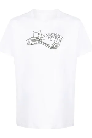 Maharishi Besticktes T-Shirt aus Bio-Baumwolle