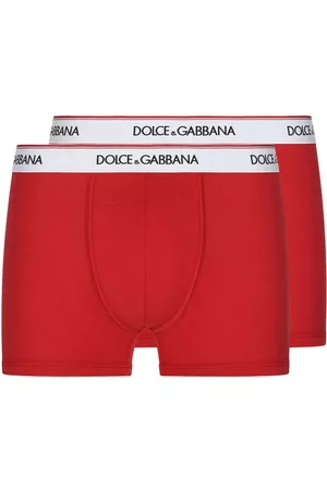 Dolce & Gabbana Herren Socken & Strümpfe - Set aus zwei Shorts mit Logo-Bund