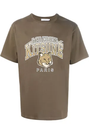 Maison Kitsuné T-Shirt mit Logo-Print