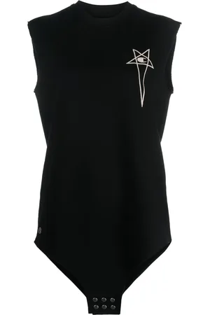 Rick Owens Tanktop mit Logo-Stickerei