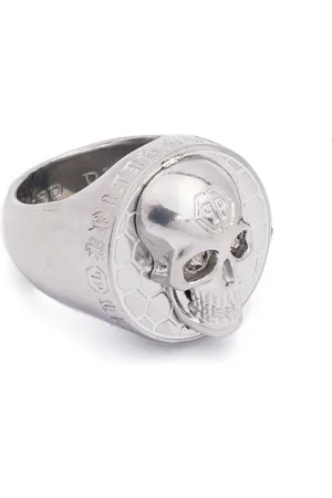 Philipp Plein Ring mit Totenkopf