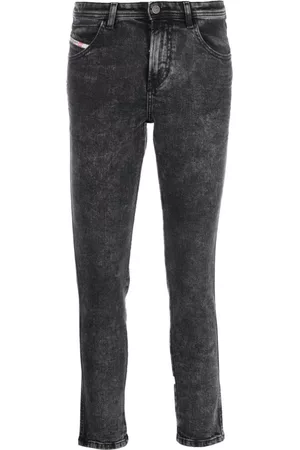 Diesel Damen High Waist Jeans - Babhila mid-rise skinny jeans