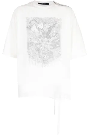 SONGZIO Ghost Inferno T-Shirt mit Tüll-Overlay