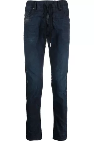 Diesel Herren Slim Jeans - E-Krooley drawstring jeans