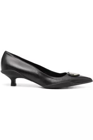 Love Moschino Damen Pumps - Pumps mit Herzapplikation 40mm