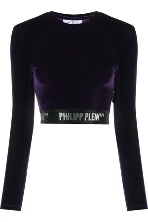 Philipp Plein Langes Cropped-Oberteil