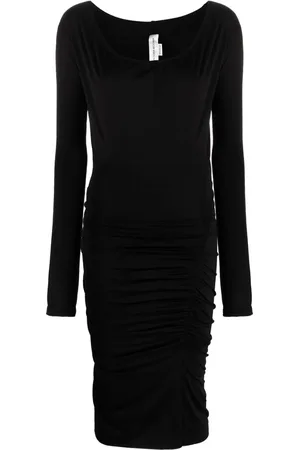 Victoria Beckham Midikleid mit Raffungen