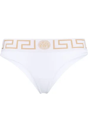 VERSACE Slip mit Greca-Bund