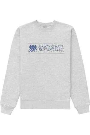 Sporty & Rich Sweatshirt mit "94 Running Club"-Print