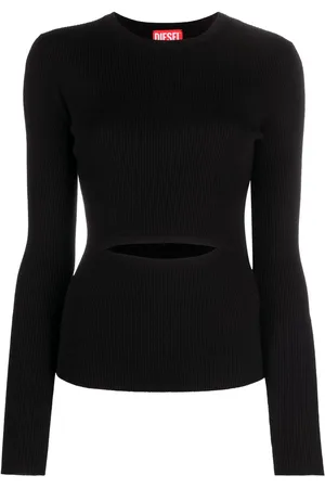 Diesel Gestricktes M-Peris Oberteil mit Cut-Outs