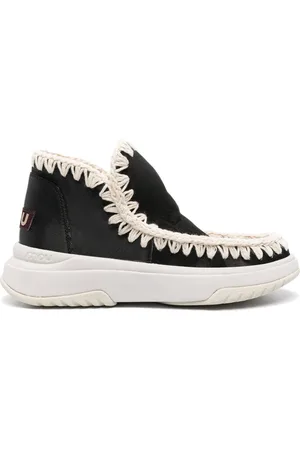 Mou Schneestiefel mit Kordeldetail