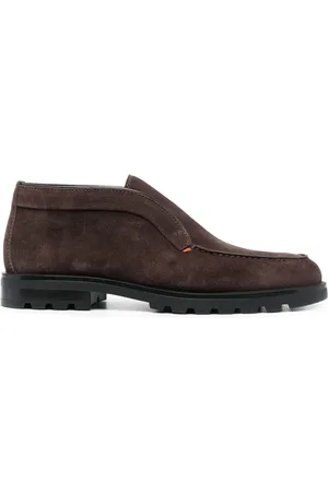 santoni Loafer aus Wildleder