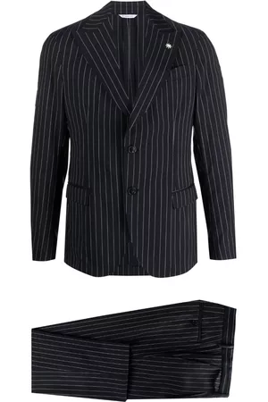 Manuel Ritz Herren Anzüge - Single-breasted pinstripe-pattern suit