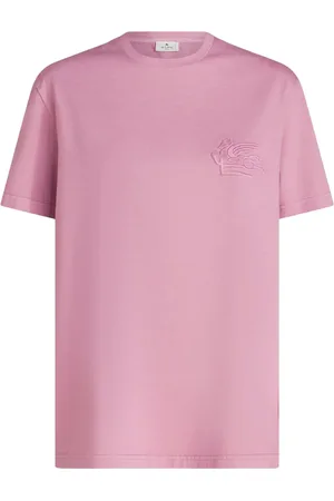 Etro T-Shirt mit Logo-Stickerei