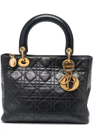Dior Damen Handtaschen - Pre-owned mittelgroße Lady Dior Cannage Handtasche