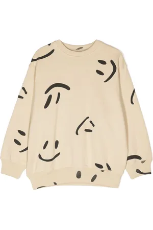 Molo Monti Sweatshirt mit Smiley-Print