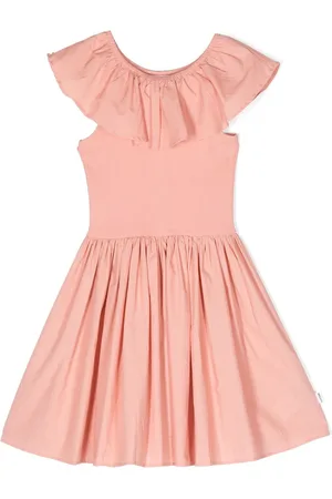 Molo Schulterfreies Kleid aus Bio-Baumwolle