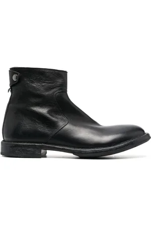 Moma Stiefel aus glattem Leder